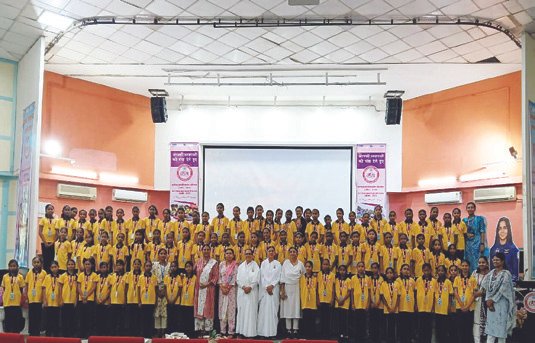 Girl Empowerment is an initiative everyone is somehow working on there levels, so grateful to be part of the initiative by taking meditation session for this valuable program by NTPC, Korba