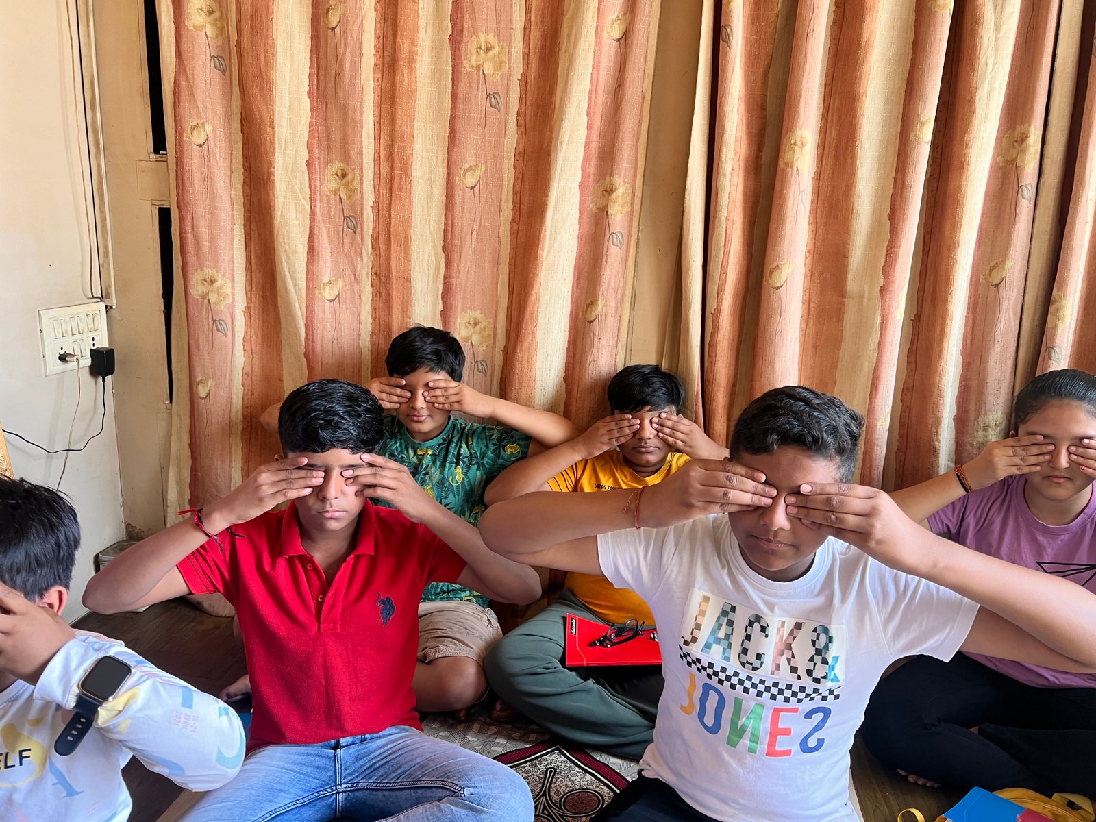 One of the aspect of meditation is training and when it comes to children pranayam also helps in calming their voltage ⚡️mind